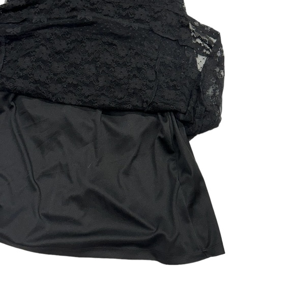 Royal Bones size large black dress NWT in perfect condition! Lace layer on top. - Picture 4 of 12